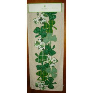 Storehouse St. Patrick's Day Table Runner Shamrock